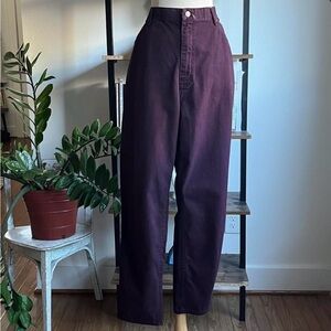 VINTAGE 90S PURPLE HIGH WAIST JEANS